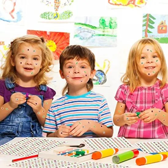 3000 Pcs Bug Stickers for Kids Insect Stickers Ladybug Stickers Small Buggy Stickers for Kids Reward Chart Classroom Reward Home Decor Room Wall DIY (Multicolor, Bug) {2}