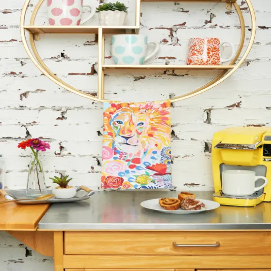 Animal Kingdom Printed Kitchen Towel {4}