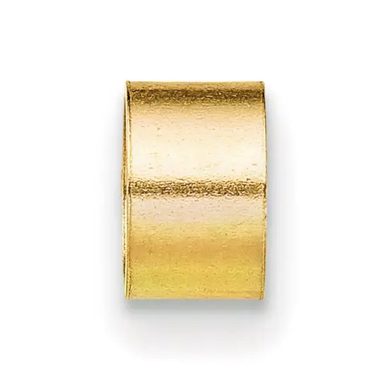 14K Gold Round Stone Seat Tube Bezel Setting 4.1mm {2}