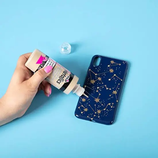 Dimensional Fabric Paint 17372 Dfpt 4Oz Metallic Gold, 4 Fl Oz (Pack of 1) {1}