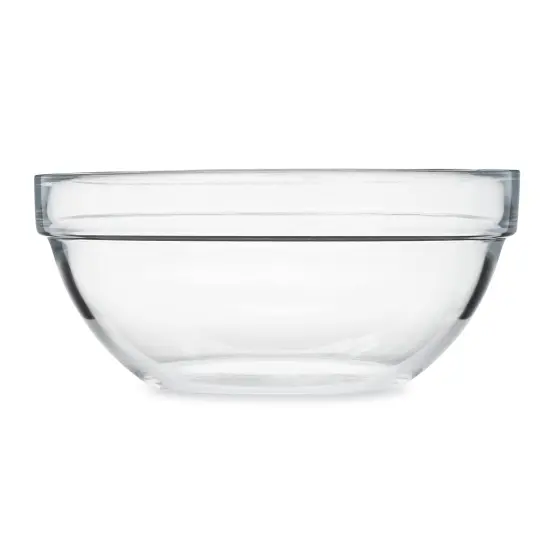 Glass Mixing Bowl Ingredient Prep Set - 7.75 Inch Diameter, Set of 6 {2}