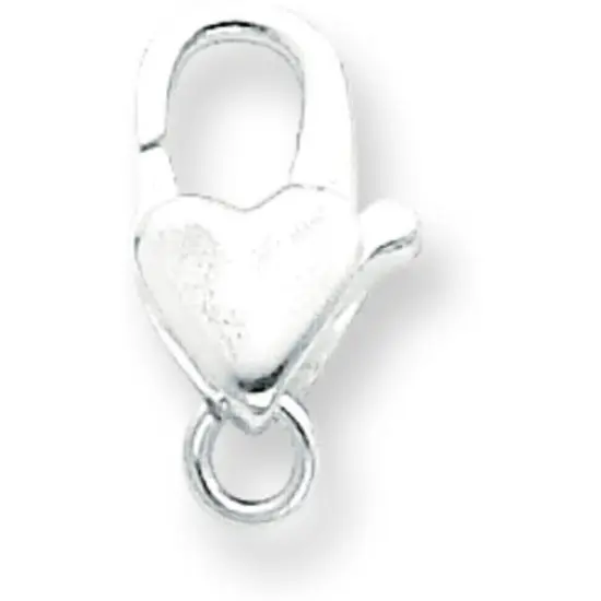 Sterling Silver Lobster Clasp w/Jump Ring 16mm {1}