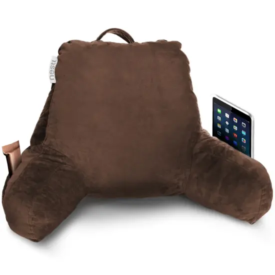 Nestl Reading Pillow Chocolate Brown {1}