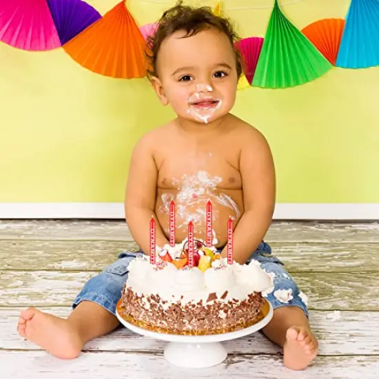 12 Pieces TNT Themed Birthday Candles Dynamite Birthday Candles TNT Cake Toppers for Cake Decoration Video Game Party Graduation Celebration and Daily Use {4}