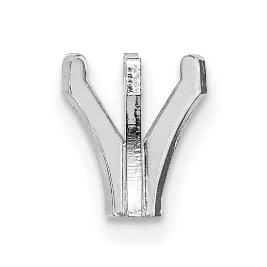 14K White Gold 6 Prong Round Tulip Base 5.8mm {2}