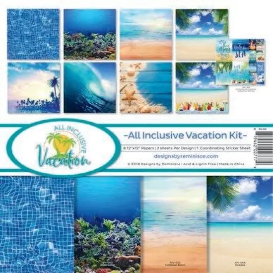 Reminisce All Inclusive Vacation Collection Kit {1}