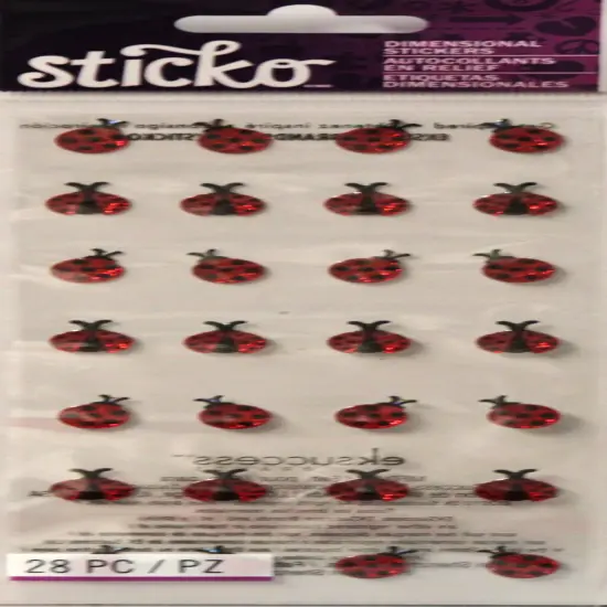 Sticko Mini Ladies Dimensional Epoxy Stickers {1}