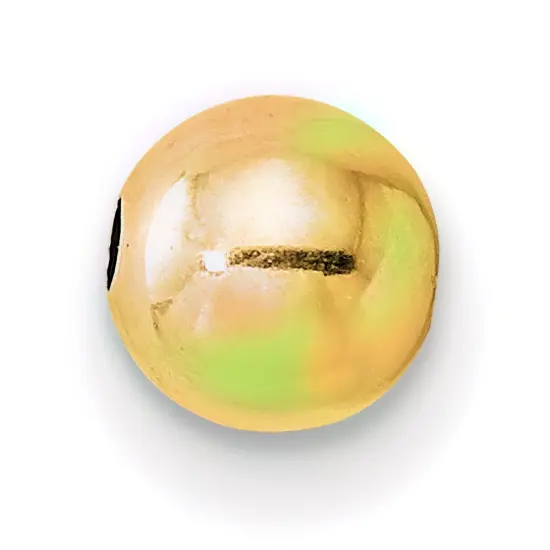 14K Gold Round Beads YG2262 {1}