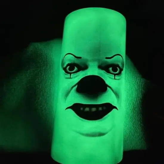 makerflo Glow in The Dark Tumbler 20oz, BFA-Free, Stainless Steel Tumbler Sublimation Blanks For Heat Transfers, Colour Changing Straight Sippy Water Bottle With Lids And Straws (Green,Pack of 1) {2}