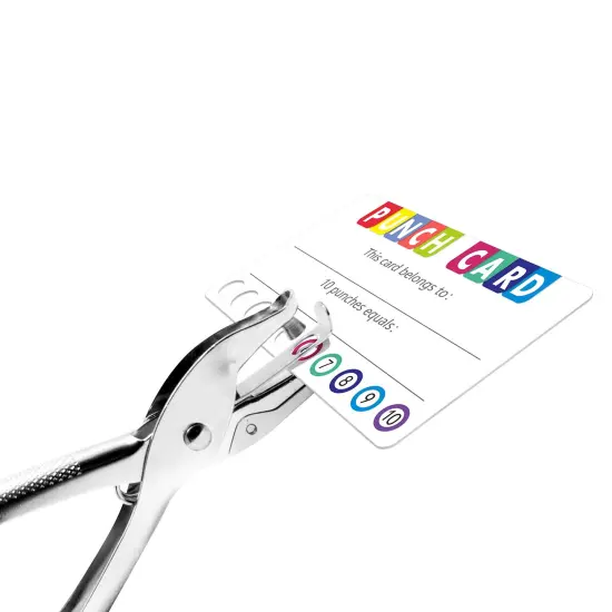 102 Pieces Punch Cards Incentive Loyalty Reward Card for Classroom Business (3.5" x 2") {3}