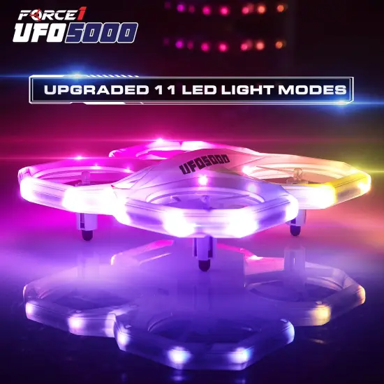 Force1 UFO 5000 LED Mini Drone for Kids {2}