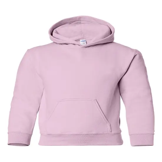 Gildan&reg; Heavy Blend Youth Hooded Sweatshirt Light pink {1}