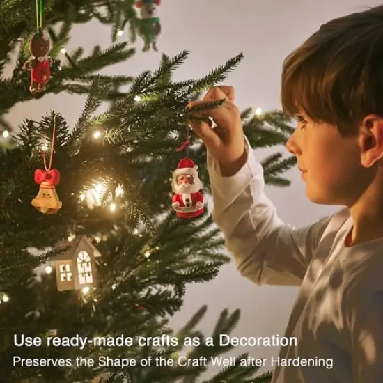 36 Colors Air Dry Clay , Soft & Ultra Light, Modeling Clay for Kids with Accessories, Tools and Tutorials {2}