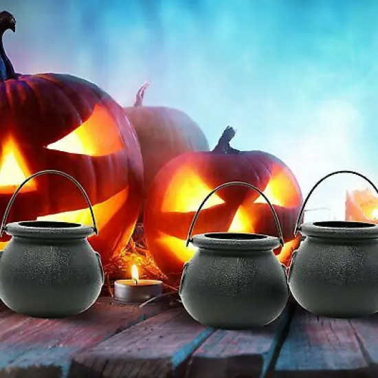 Big Mo&rsquo;s Toys Candy Cauldron Kettles - 1 Dozen Party Decoration Supplies {5}