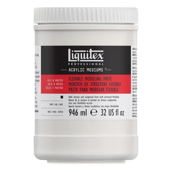 Liquitex Medium - Flexible Modeling Paste, 32 oz jar {1}