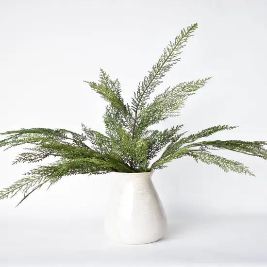 30" Realistic Faux Cedar Stem {6}