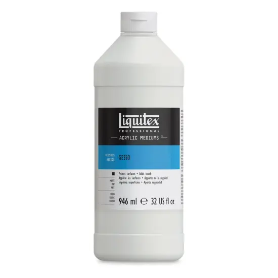 Liquitex Acrylic Gesso - White, 32 oz bottle {1}