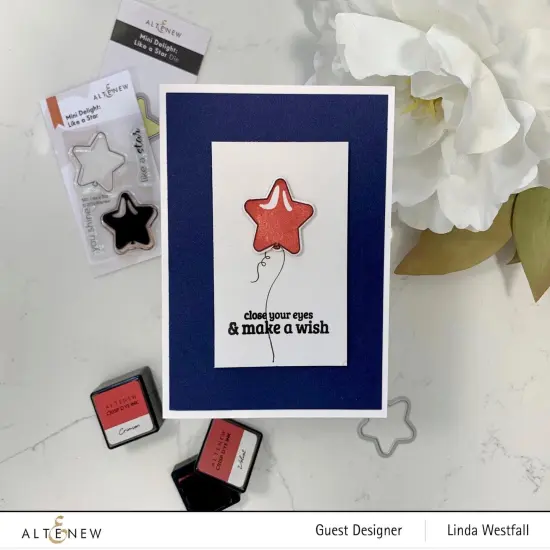 Mini Delight: Like a Star Stamp & Die Set {4}