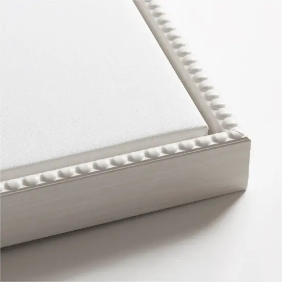 Garden Folk I Brown by Farida Zaman Framed Canvas Wall Art {2}