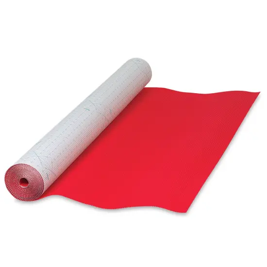 Corrugated Paper - 48" x 25 ft, Flame Red, Roll {1}