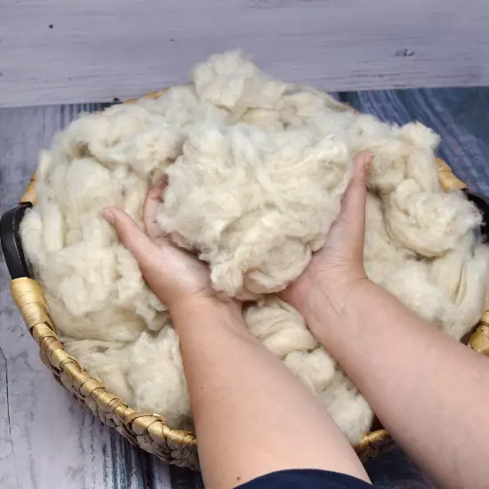 1 lb RECYCLED MULBERRY SILK Filler for Stuffing. Baby Soft, Cooling, Eco-Friendly. {3}