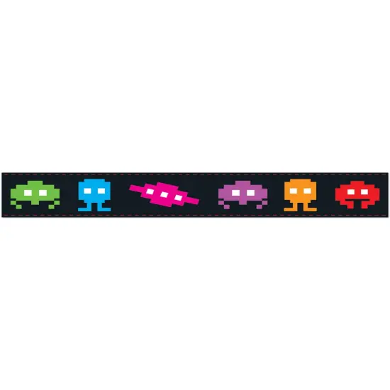 80's Retro Video Game Characters Party Tape Halloween Decoration 3" x 20' {1}