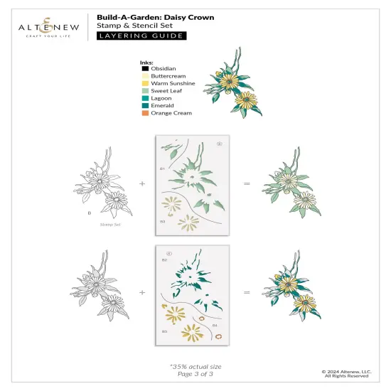 Altenew Build-A-Garden: Daisy Crown {5}