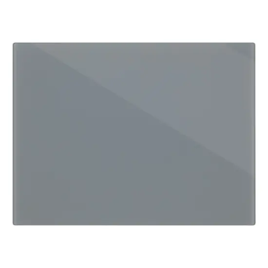 New York Central Grey Tempered Glass Palette 12x16" Tabletop Rectangle &ndash; Scratch-Resistant, Easy-to-Clean Artist Palette for Precise Color Mixing, Reduced Glare, Solvent-Resistant {1}