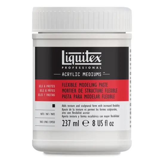 Liquitex Medium - Flexible Modeling Paste, 8 oz jar {1}