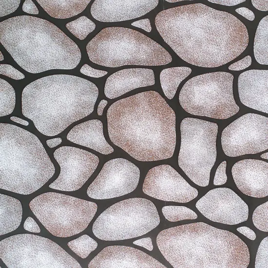 Fadeless Design Roll - 48" x 50 ft, Rockwall {1}