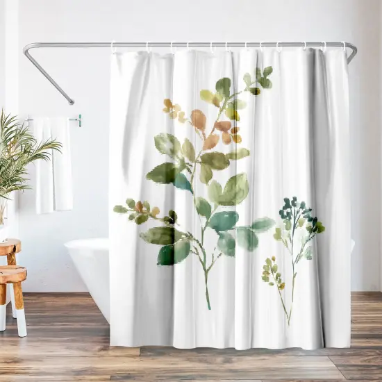 Americanflat 71" x 74" Shower Curtain, True And Fair by PI Creative Art {1}