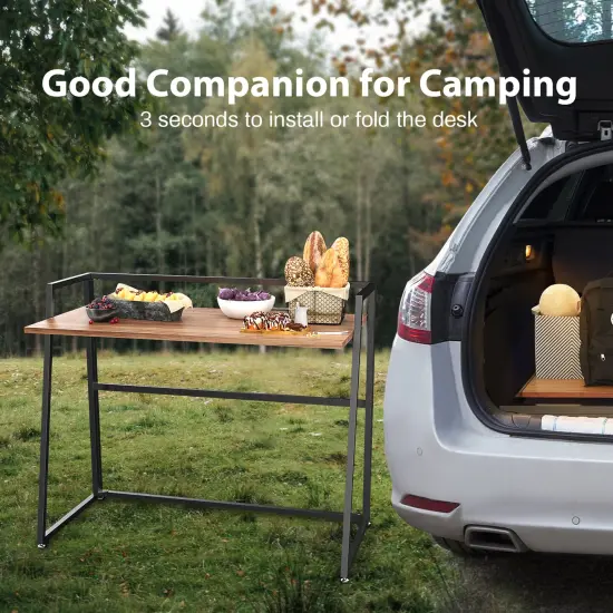 Eureka Ergonomic 41x20 Folding Computer Desk {4}