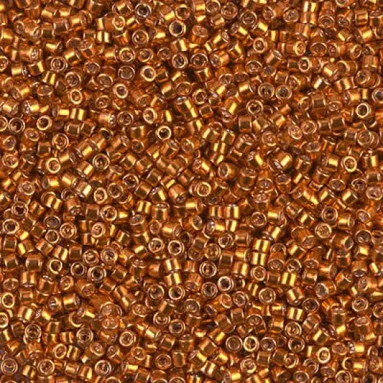 Miyuki Delica Bead 11/0 - DB0421 - Galvanized Burnt Orange {1}