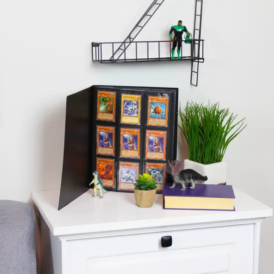 Jigitz Trading Card Binder with Sleeves - 20 Page Portable Collectible Card Book {6}