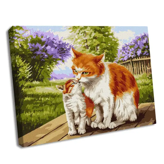 Painting by Numbers kit Mother's warmth KHO6511 {1}