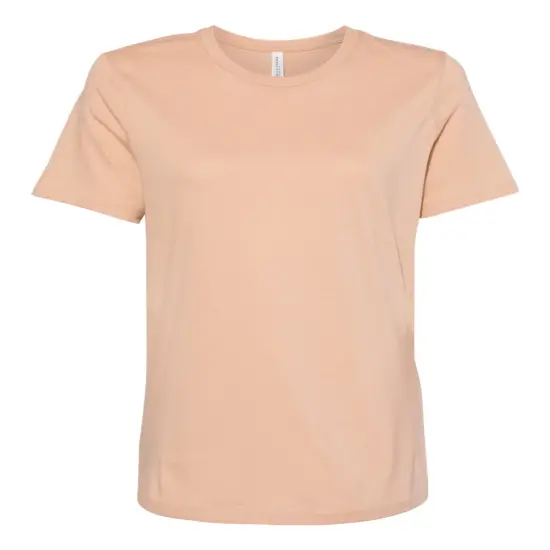 BELLA + CANVAS&reg; Women's Relaxed Crewneck Short Sleeve Jersey T-Shirt Sand dune {1}