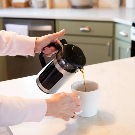 OXO French Press Coffee Maker Brew and Serve Glass Carafe 8 Cup {7}