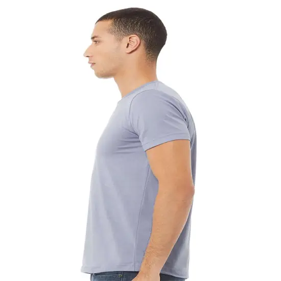 BELLA + CANVAS&reg; CVC Crewneck Short Sleeve Jersey Tee Solid true royal bl {6}