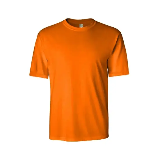 RADYAN&reg; High Visibility Safety Short Sleeve Crewneck T-Shirt Mint {3}