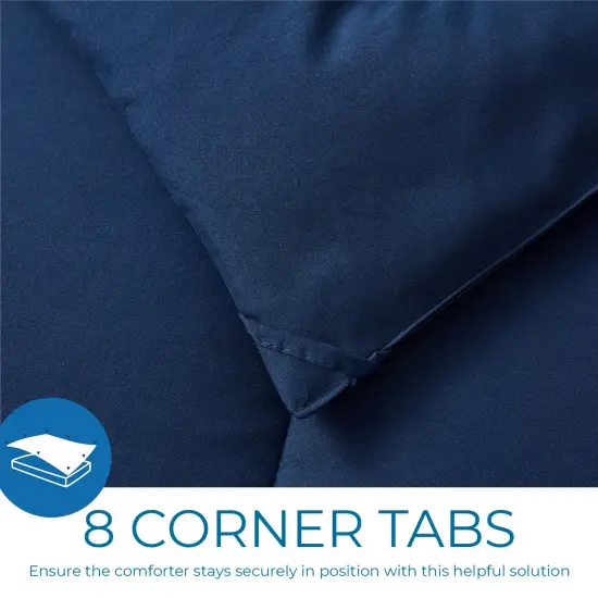 Nestl Down Alternative Comforter Navy {4}