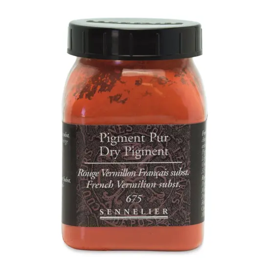 Sennelier Dry Pigment - French Vermilion Hue, 100 g jar {1}