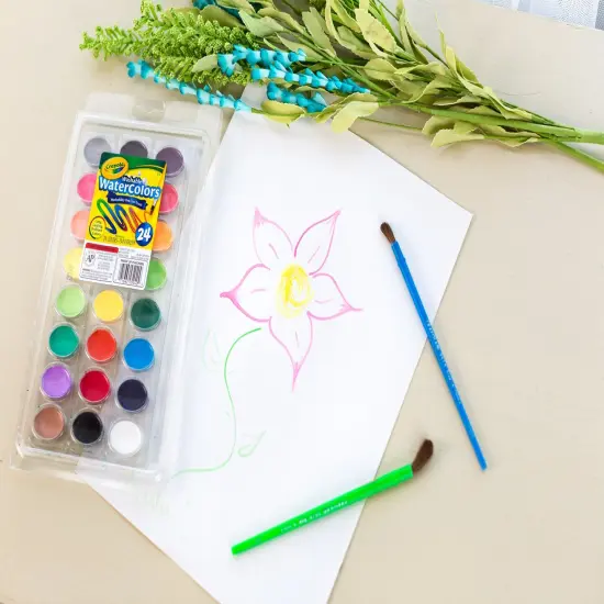 Crayola Washable Watercolors-24 colors {5}