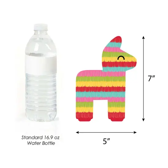 Big Dot of Happiness Let's Fiesta - Pinata Decorations DIY Fiesta Party Essentials - Set of 20 {6}