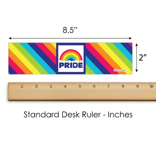 Big Dot of Happiness Love is Love - Pride - Rainbow Party Water Bottle Sticker Labels - Set of 20 {6}