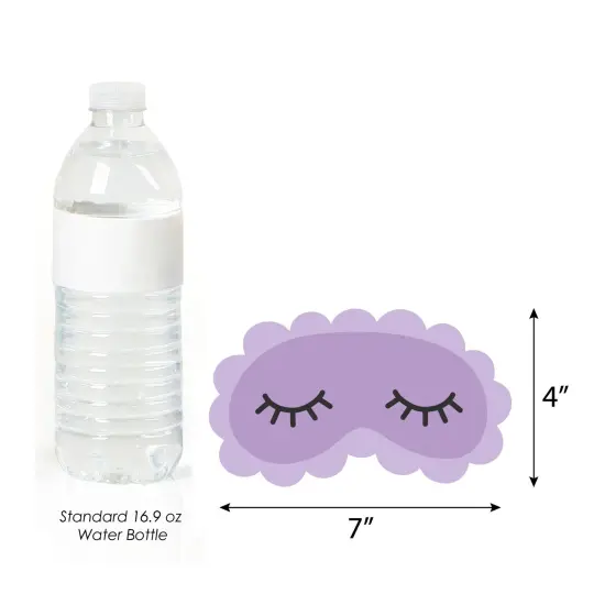 Big Dot of Happiness Pajama Slumber Party Glasses and Masks - Paper Card Stock Girls Sleepover Birthday Party Photo Booth Props Kit - 10 Count {7}