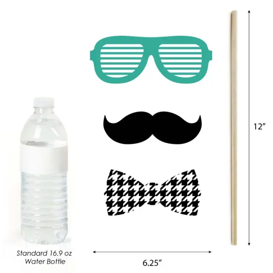 Big Dot of Happiness Class Reunion - Photo Booth Props Kit - 20 Count {6}