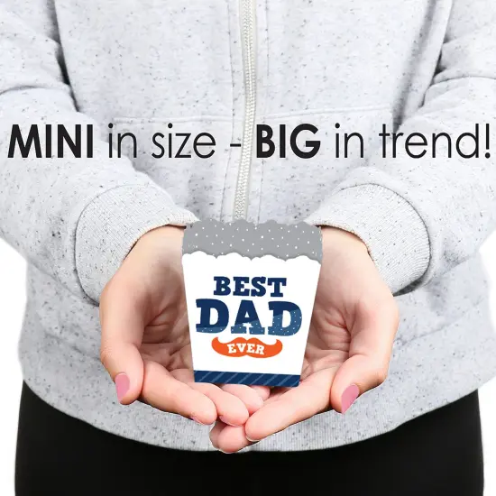 Big Dot of Happiness Happy Father's Day - Party Mini Favor Boxes - We Love Dad Party Treat Candy Boxes - Set of 12 {6}