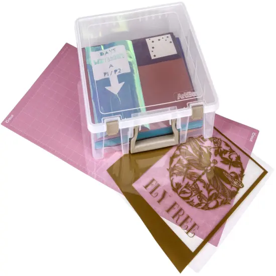 ArtBin Super Satchel Single Compartment-15.25"X14"X3.5" Translucent {7}