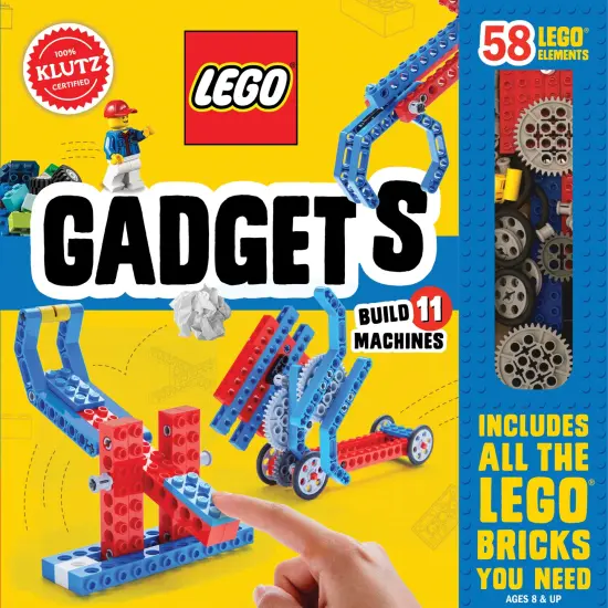 Klutz LEGO(R) Gadgets Book Kit-Build 11 Machines {1}