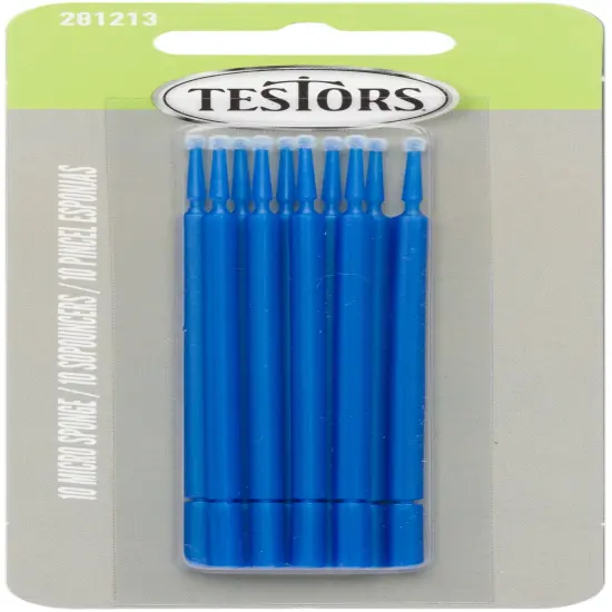 Testors Micro Sponge Set 10/Pkg {1}